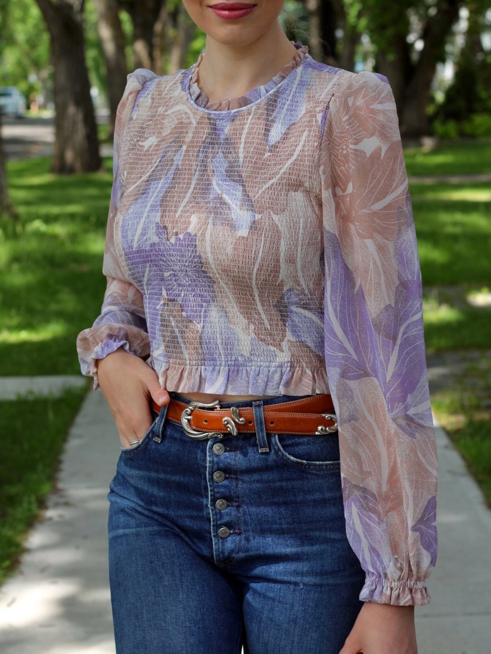 Aritzia Wilfred Tempest top